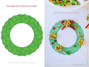 Christmas play dough mats - 6 fun designs