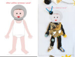 Space Play Dough Set - 6 play dough mats and 2 pages of printable accessories