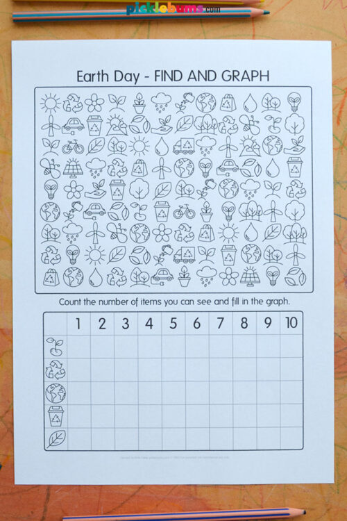 earth-day-find-and-graph Earth Day find and graph page