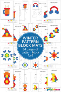 winter pattern block mats