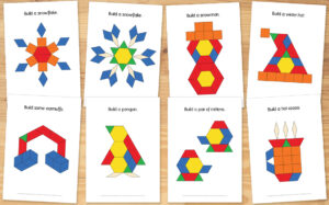winter pattern block mat images