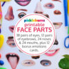 face parts printables with loose parts