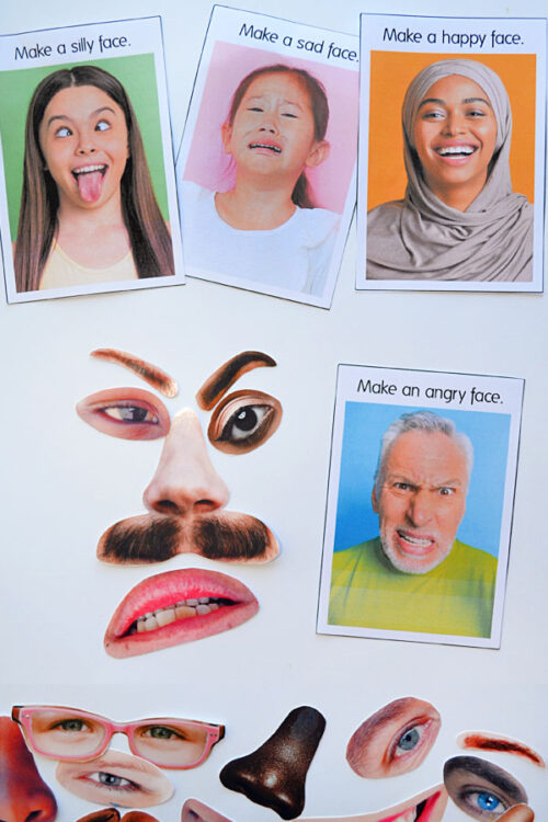 Face Parts Printable - Picklebums - Playful Printables Shop