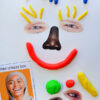 face parts printables and playdough