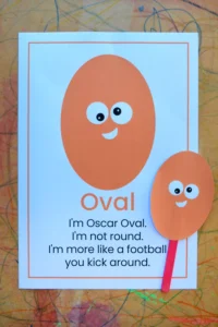 oval poem and puppet