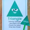 triangle poem and puppet