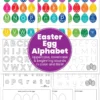 Easter egg alphabet pack