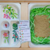 Build a garden printable sensory bin