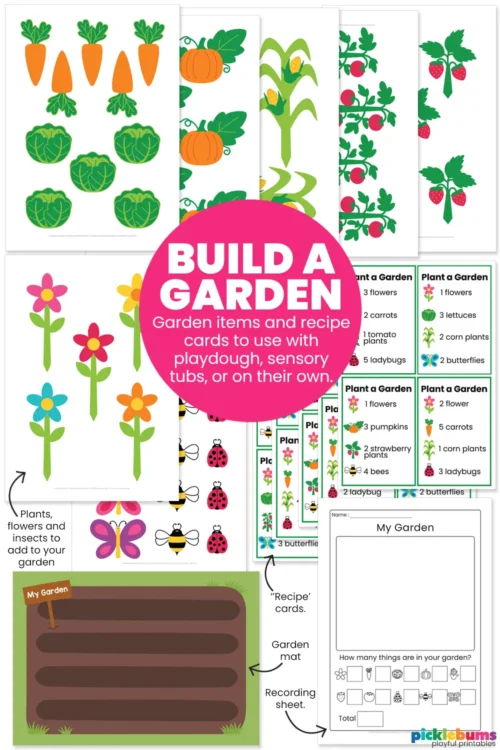 build a garden what's included Build a garden